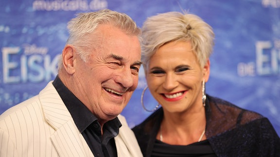 Heinz Hoenig und seine Frau Annika 