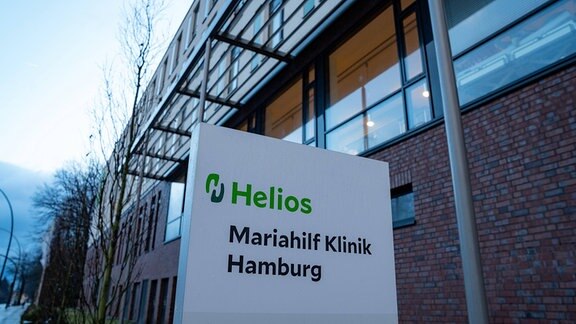 Außenansicht des Krankenhaus Mariahilf