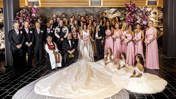 Hochzeit Märtha Louise Brautpaar