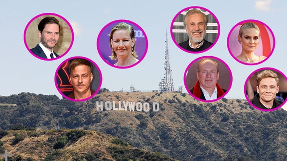 Hollywood Hills/ deutsche Stars