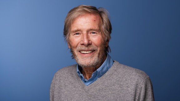 Schauspieler Horst Janson, aufgenommen bei der MDR-Talkshow "Riverboat" am 09.10.2020 in Leipzig