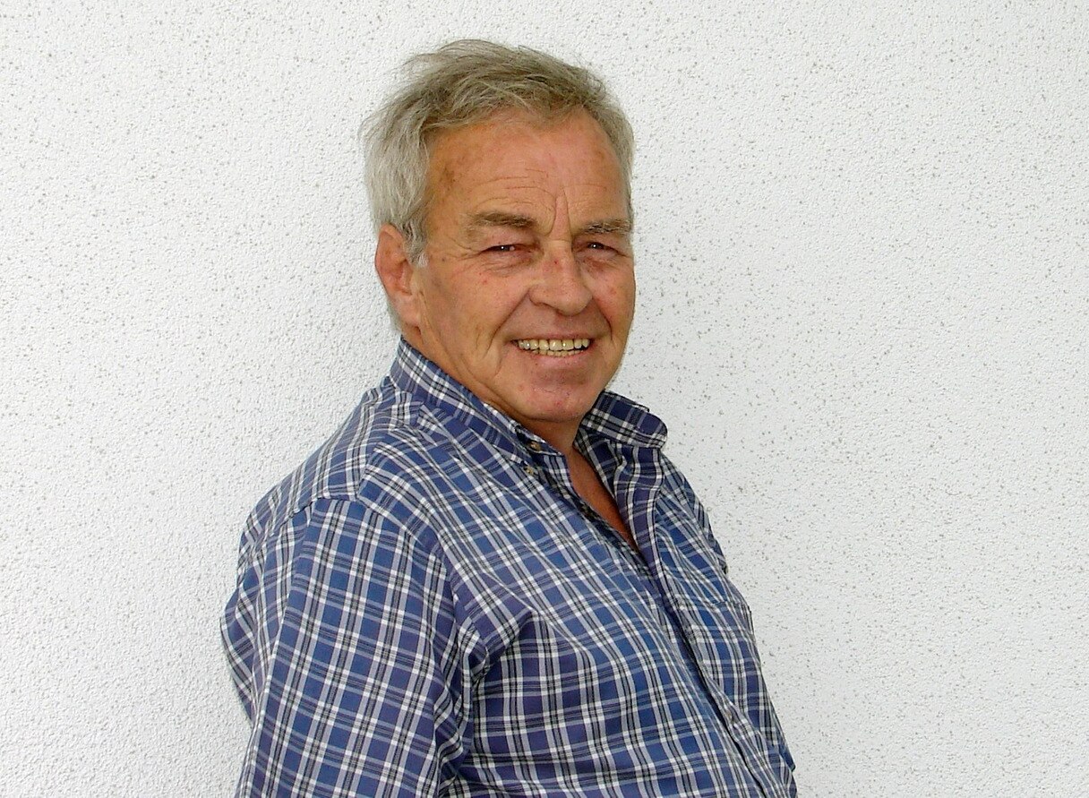 Horst Lettenmayer, ehemals Schauspieler, heute Chef des Dachauer Leuchtenherstellers betec Licht.
