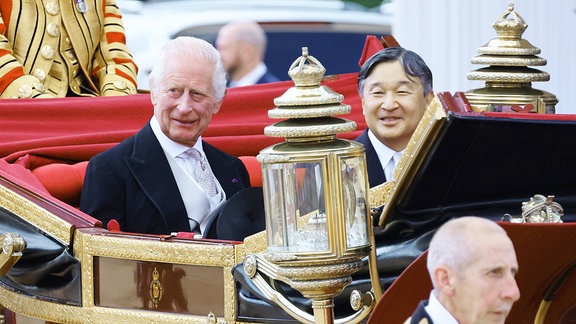 König Charles und der Kaiser von Japan