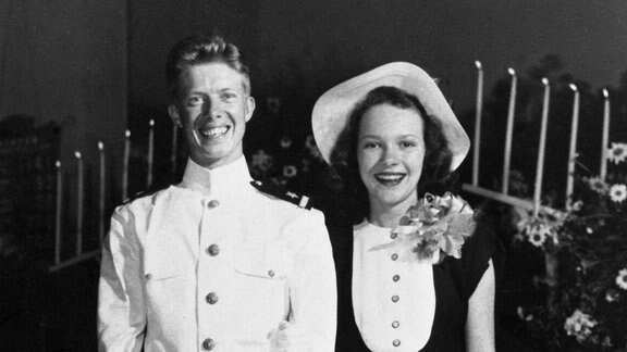Jimmy Carter und Rosalynn Smith 1946