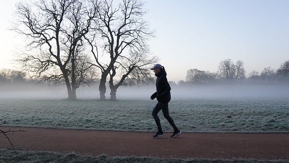 Jogging im Winter