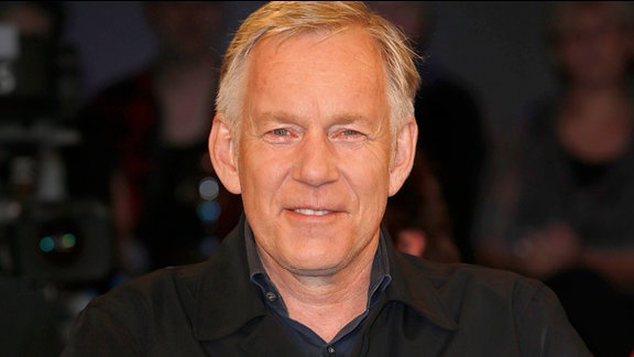 Johannes B. Kerner bei der Aufzeichnung der NDR Talk Show im NDR Fernsehstudio Lokstedt.