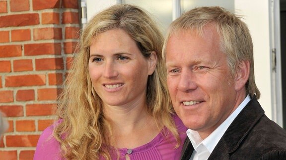 Johannes B. Kerner mit Ehefrau Britta