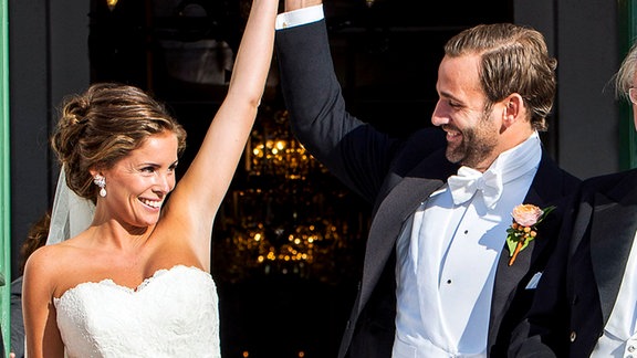 Jonas Bergström und Stephanie af Klercker