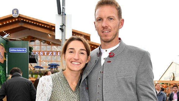 Julian Nagelsmann und Lena Wurzenberger