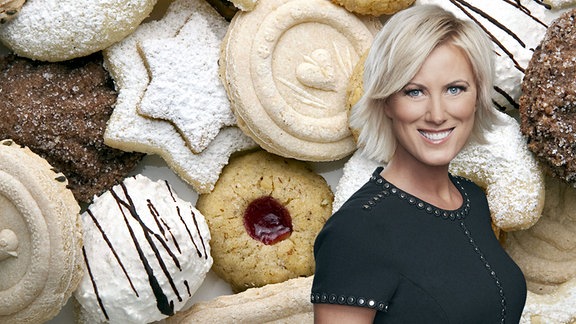 Kamilla Senjo vor Vanillekipferln
