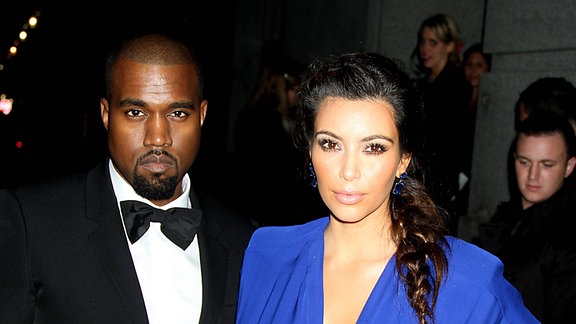 Kanye West und Kim Kardashian 