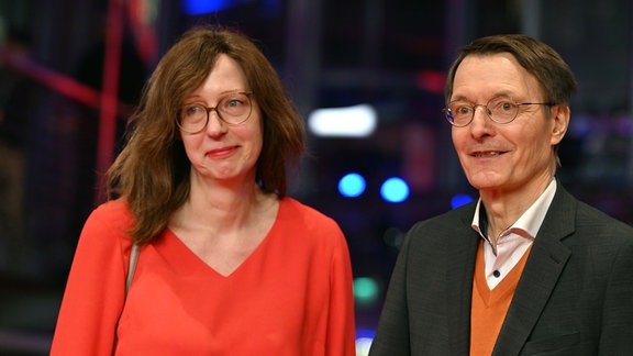 Karl Lauterbach und Elisabeth Niejahr