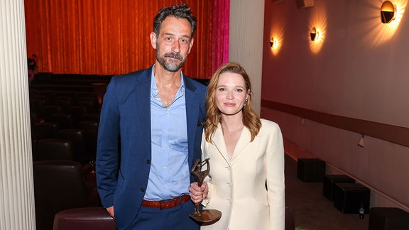 Karoline Herfurth und Ehemann Christopher Doll.