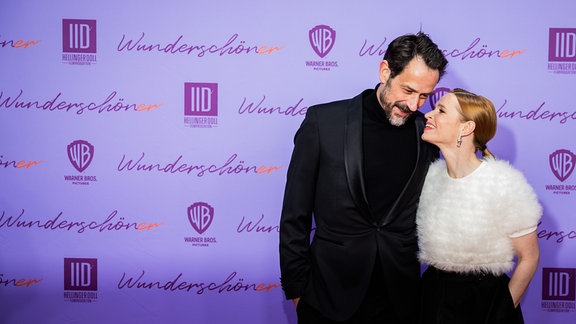 Karoline Herfurth, Schauspielerin, und Christopher Doll, Produzent
