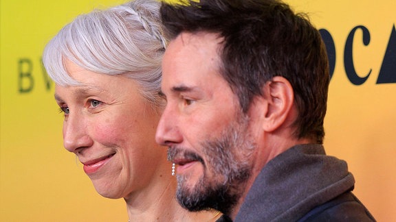Keanu Reeves und Alexandra Grant