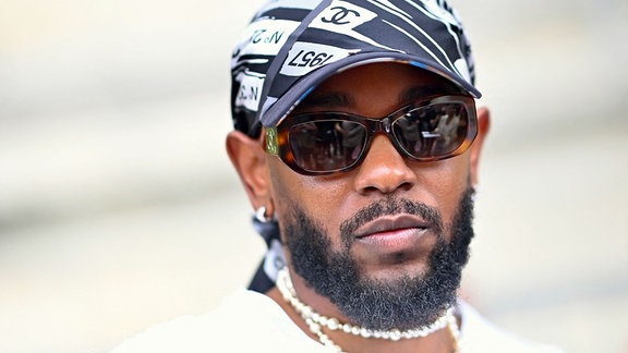 Kendrick Lamar nimmt an der Chanel Haute Couture Herbst Winter 2023 2024 Show im Rahmen der Paris Fashion Week am 04. Juli 2023 in Paris teil