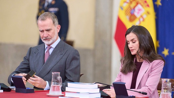 König Felipe und Königin Letizia
