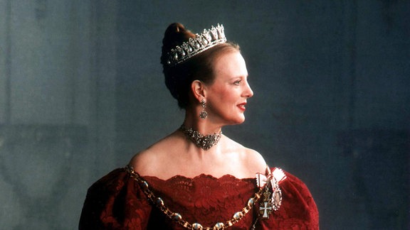 Die dänische Königin Margrethe II., 1999 