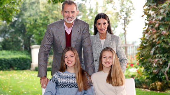 Familienbild der Spanischen Königsfamilie
