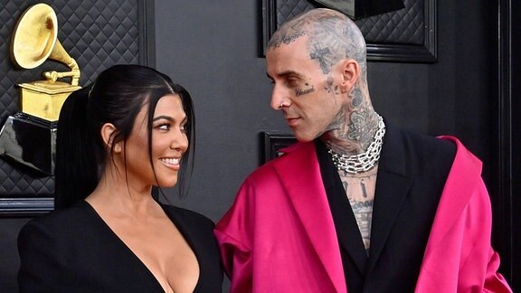 Kourtney Kardashian und Travis Barker