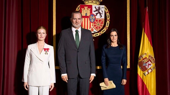 Wachsfiguren der Spanischen Königsfamilie