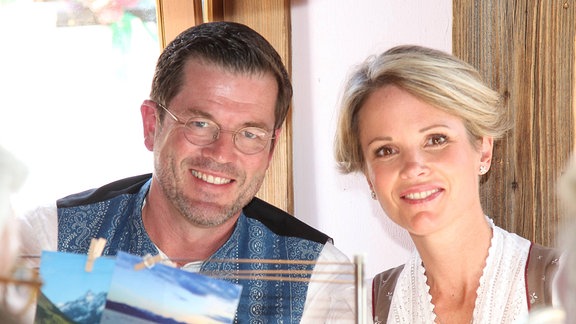 Karl-Theodor zu Guttenberg mit Ehefrau Stephanie zu Guttenberg