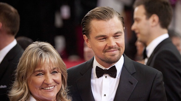 Leonardo DiCaprio mit siner Mutter Irmelin DiCaprio