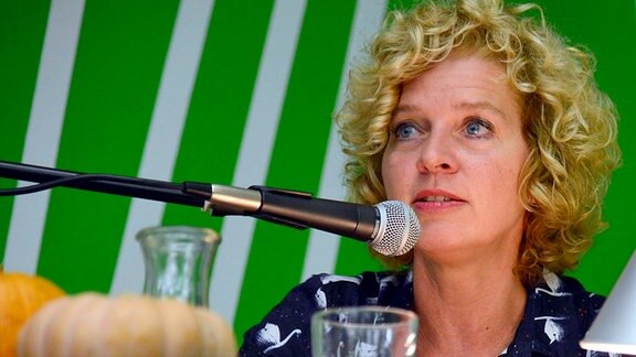 Lesung von Lisa Ortgies in der ausverkauften Stadtbibliothek in Hattingen am 17.10.2018.