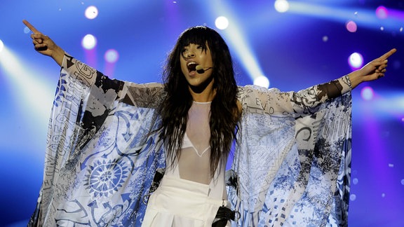 Loreen bei einem Auftritt