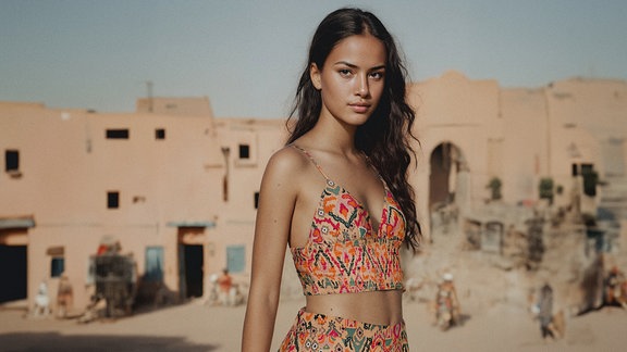 Mango Model mit KI erstellt