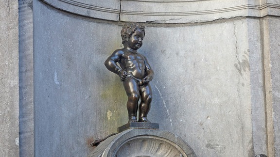 The Mannekin Pis in Brussels