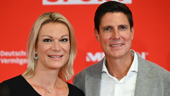 Maria Höfl-Riesch und Marcus Höfl, 2020