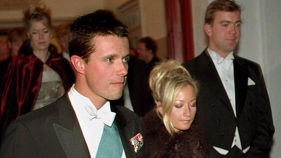 Kronprinz Frederik mit Freundin Maria Montell, 1997