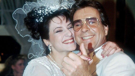 Martina Gedeck und Götz George 1992