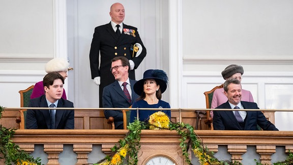 Dänemark, erster offizieller Termin von König Frederik