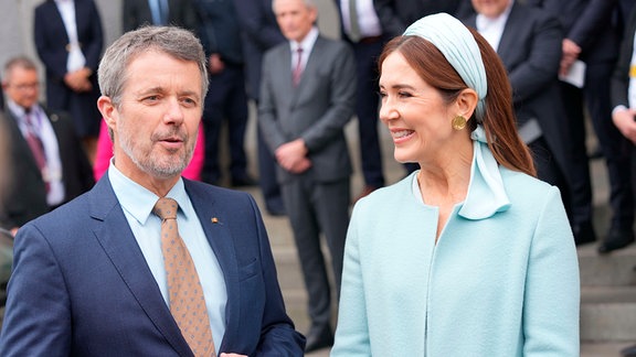 Mary und Frederik von Dänemark in Berlin
