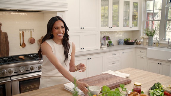 Meghan, Herzogin von Sussex, in ihrer neuen Lifestyle-Serie "With Love, Meghan"