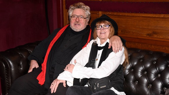 Michael Schanze mit Lebensgefährtin Uschi Köhl 
