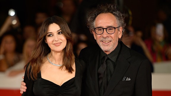 Monica Bellucci und Tim Burton