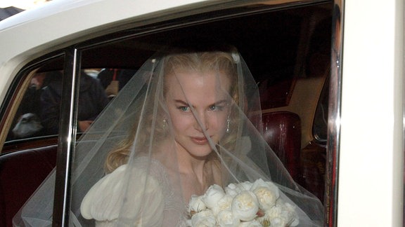 Nicole Kidman auf dem Weg zu ihrer Hochzeit am 25.06.2006