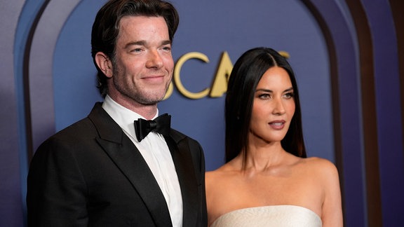 John Mulaney und Olivia Munn