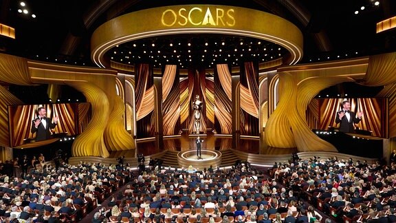 Jimmy Kimmel moderiert die ABC-Liveübertragung der 96. Oscarverleihung am Sonntag, 10. März 2024, im Dolby Theatre im Ovation Hollywood.