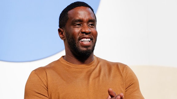 Sean "Diddy" Combs auf einem Kongress.
