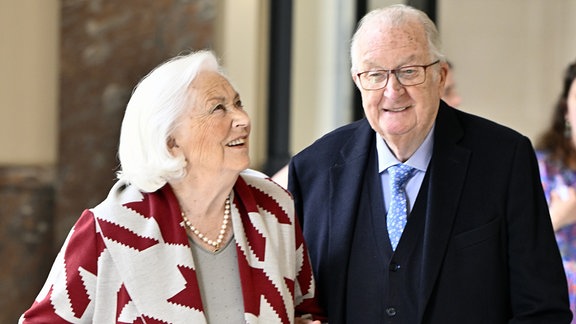 Königin Paola und König Albert II 