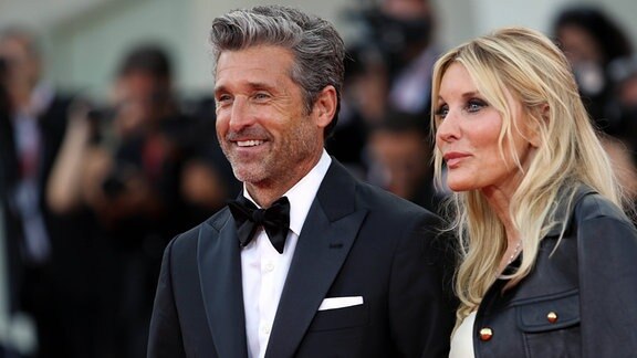 Patrick Dempsey mit seiner Frau Jillian Fink
