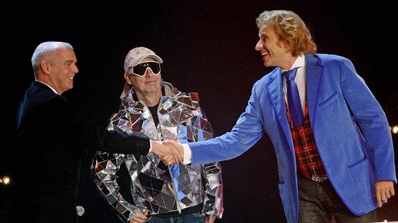 Die Pet Shop Boys und Thomas Gottschalk