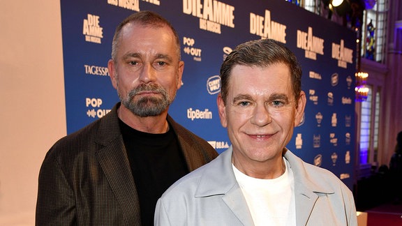 Portrait der Schauspieler Ulf Leo Sommer und Peter Plate