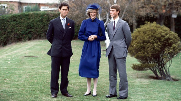 Prinz Charles, Prinzessin Diana besuchen Prinz Edward, 1983