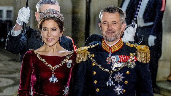 Prinz Frederik und Prinzessin Mary