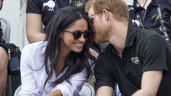 Prinz Harry und Meghan bei den Invictus Games 2017